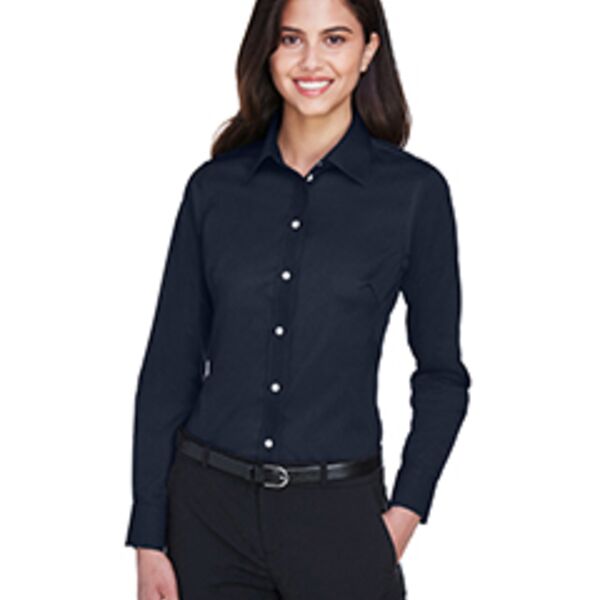 Ladies' Crown Woven Collection™ Solid Stretch Twill Thumbnail